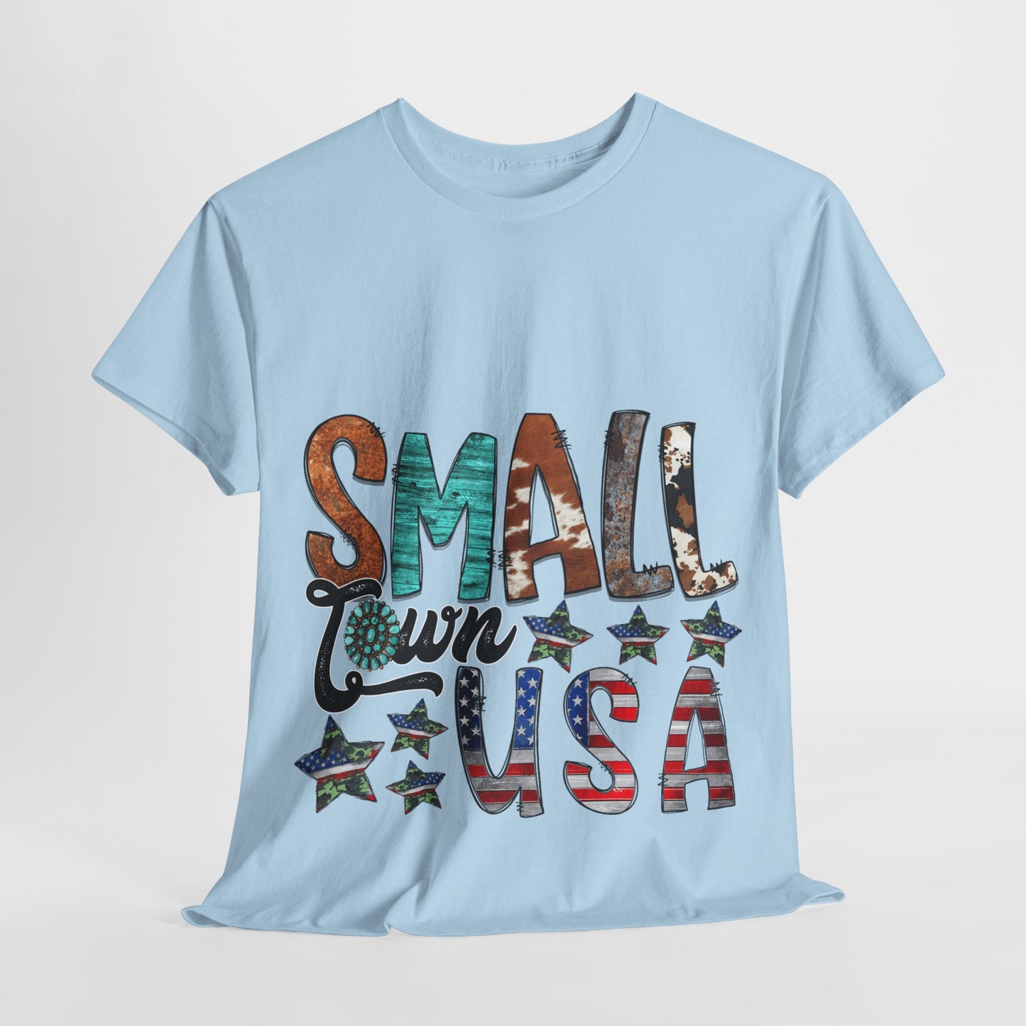 Small Town USA Unisex Heavy Cotton Tee