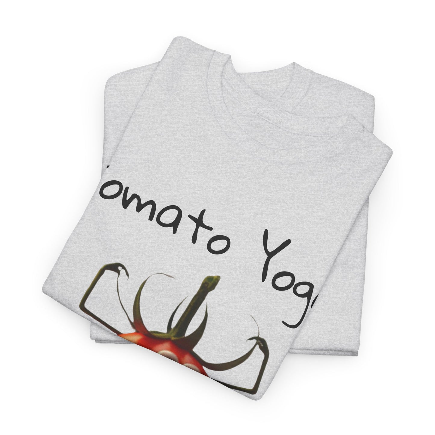 Tomato Yoga Unisex Heavy Cotton Tee