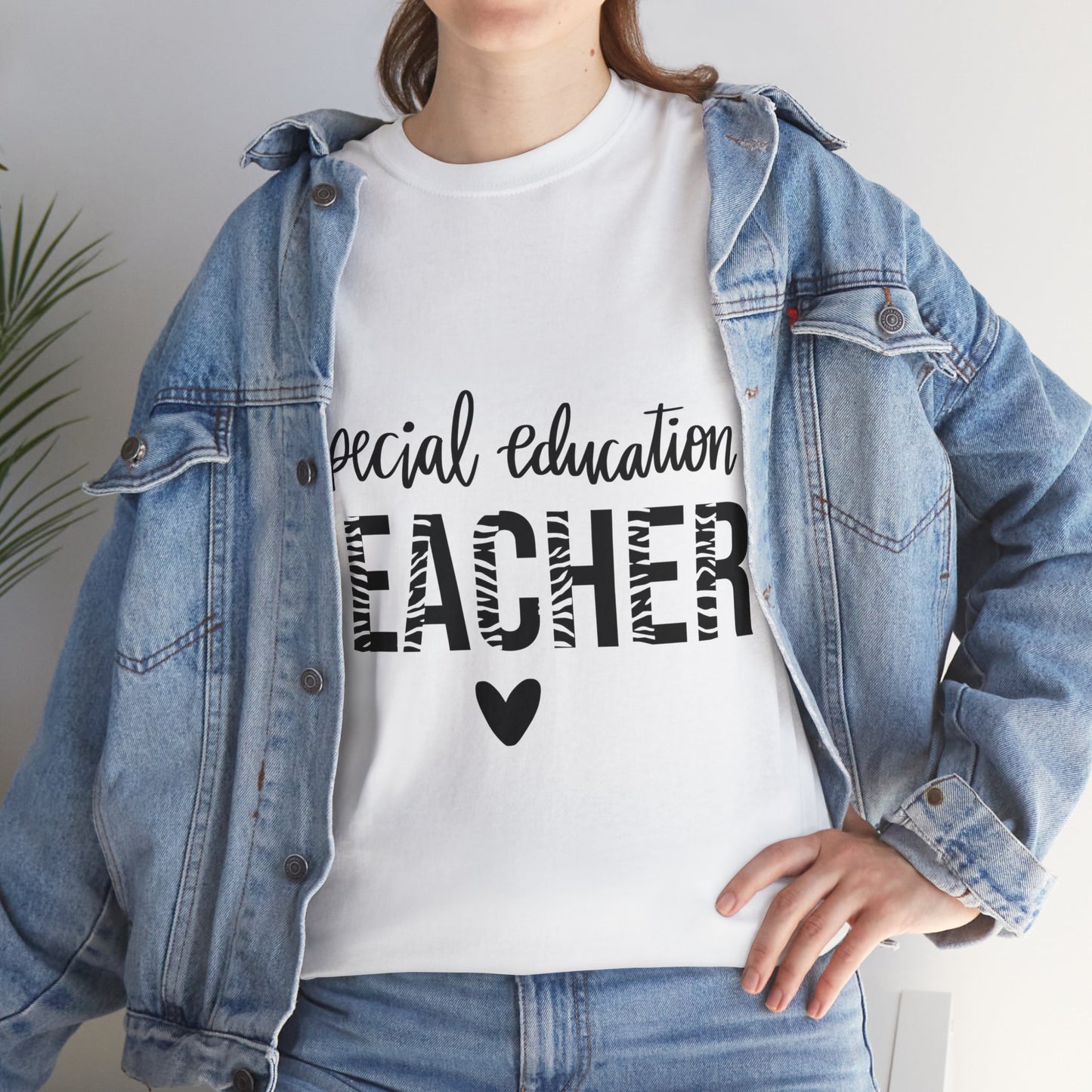 Special Education Teacher Unisex Heavy Cotton Tee